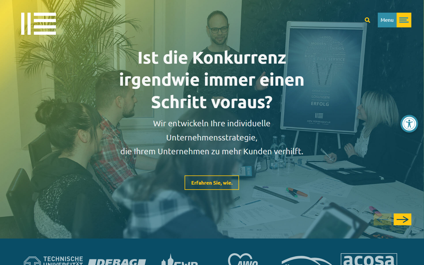 Startseite von 24pm Werbeagentur GmbH, SEO-Agentur in Bautzen