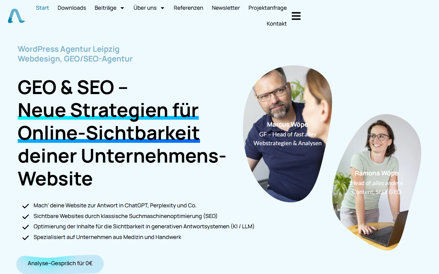Startseite von MW-ITD GmbH, SEO-Agentur in Sachsen