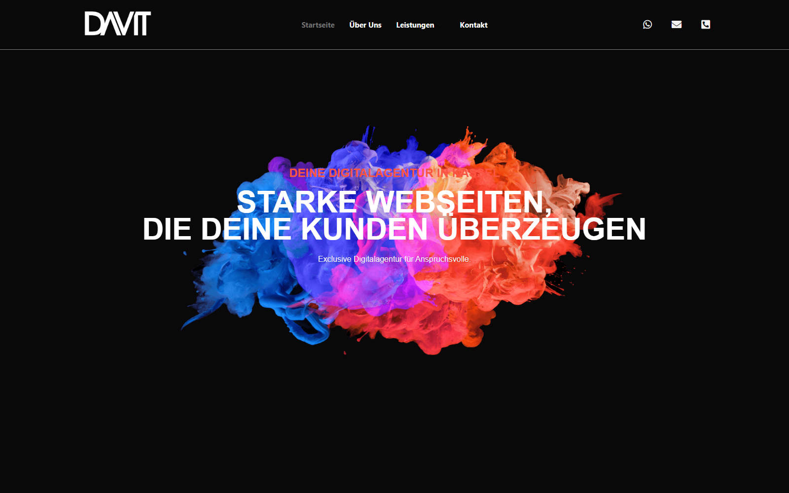 Startseite von DAVIT — Digitalagentur Kassel, SEO-Agentur in Kassel