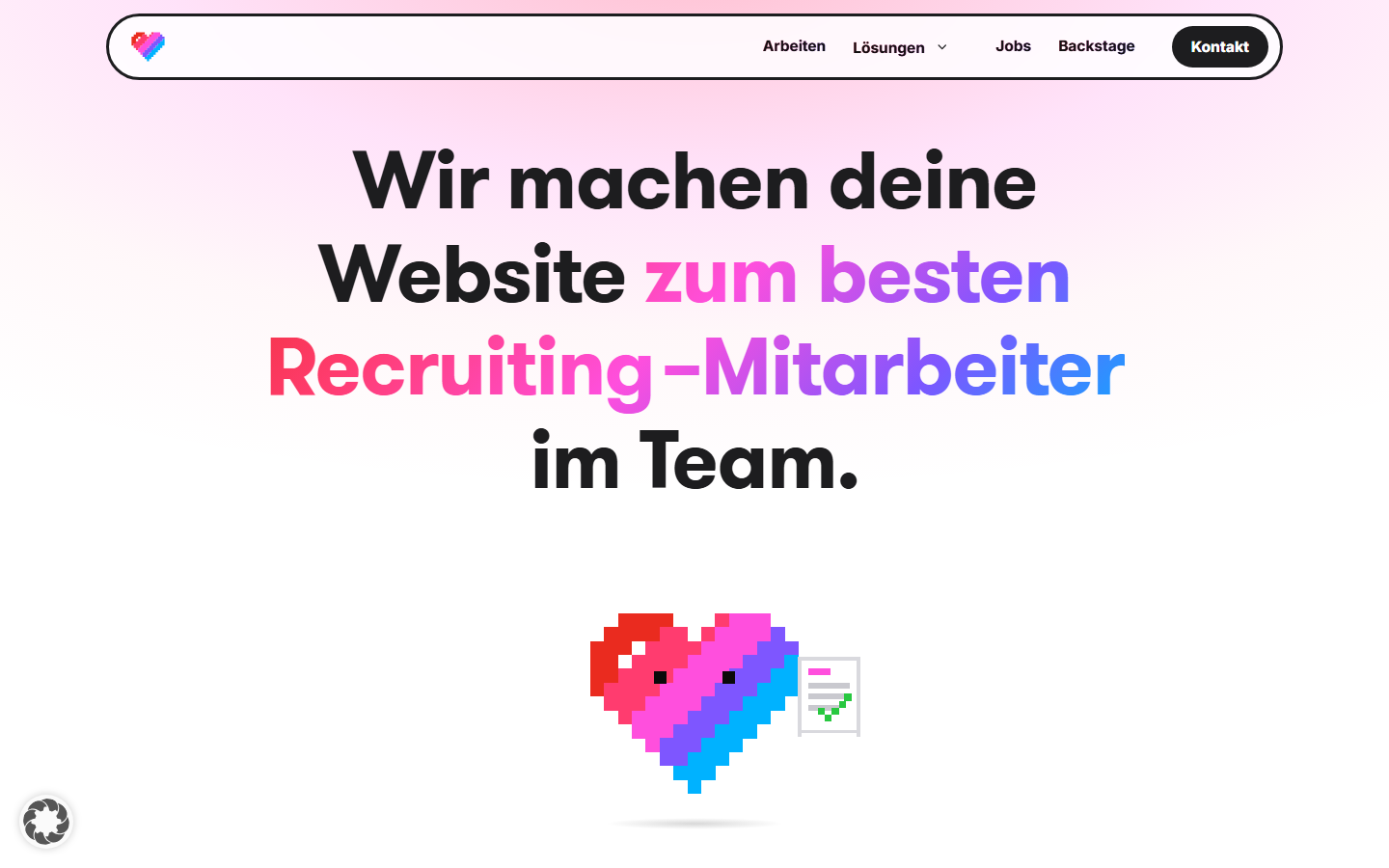 Startseite von dbw media, SEO-Agentur in Heilbronn