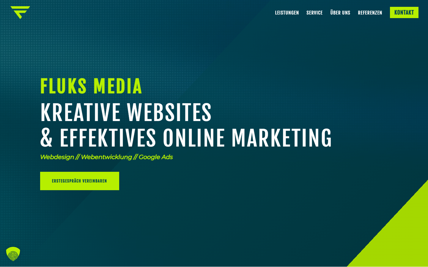 Startseite von Fluks Media | Webdesigner für Potsdam, SEO-Agentur in Potsdam