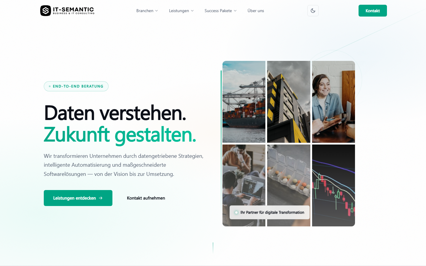 Startseite von IT SEMANTIC, KI-Beratung in Dortmund