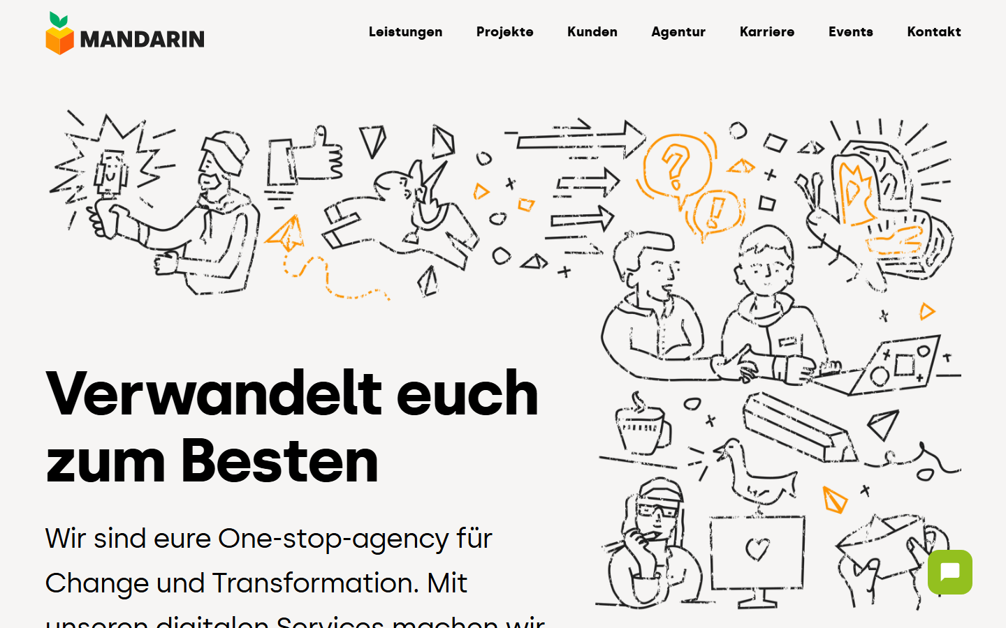 Startseite von MANDARIN MEDIEN Gesellschaft für digitale Lösungen mbH, SEO-Agentur in Mecklenburg-Vorpommern