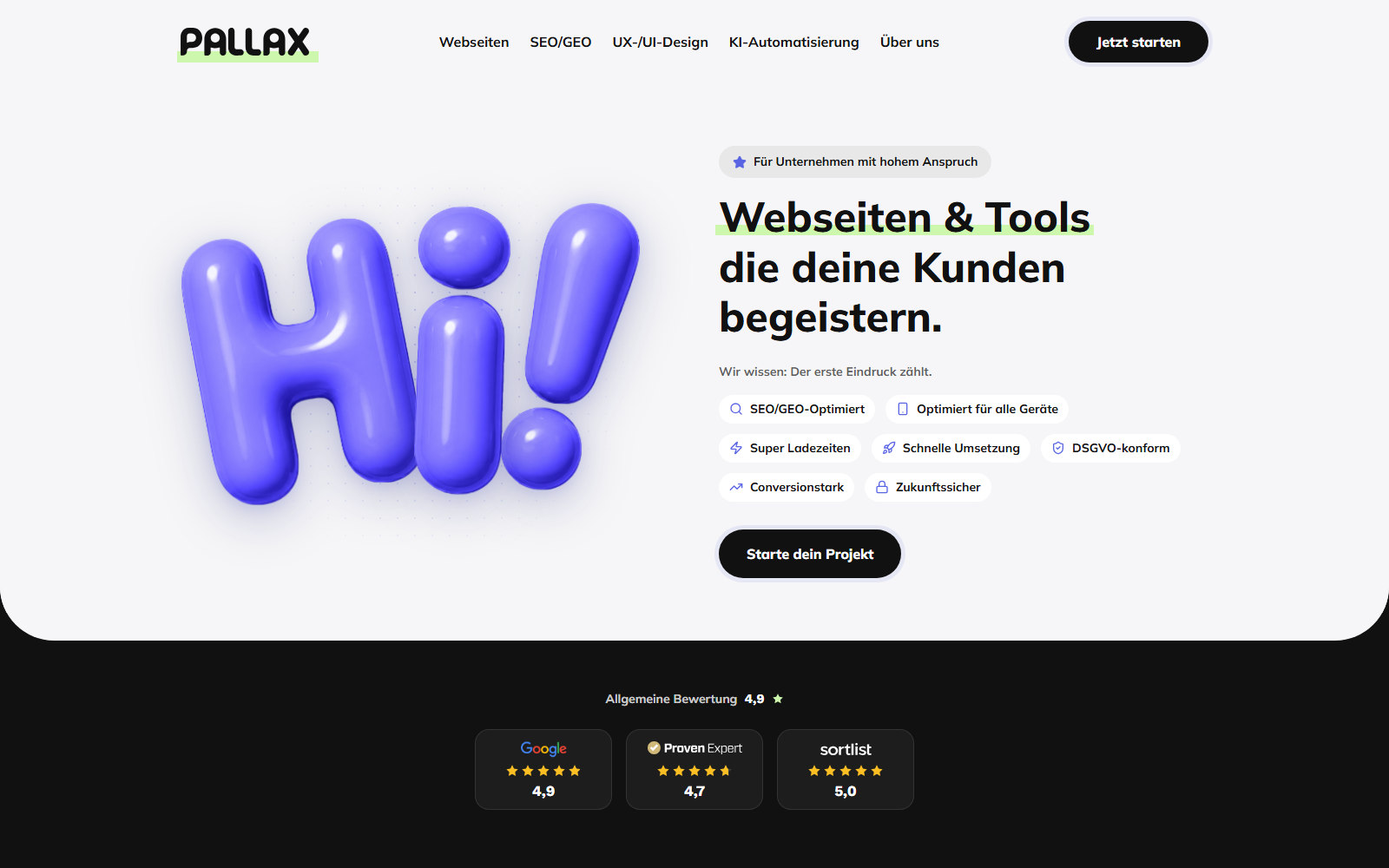 Startseite von Dienstrad Finder UG (haftungsbeschränkt), SEO-Agentur in Dresden