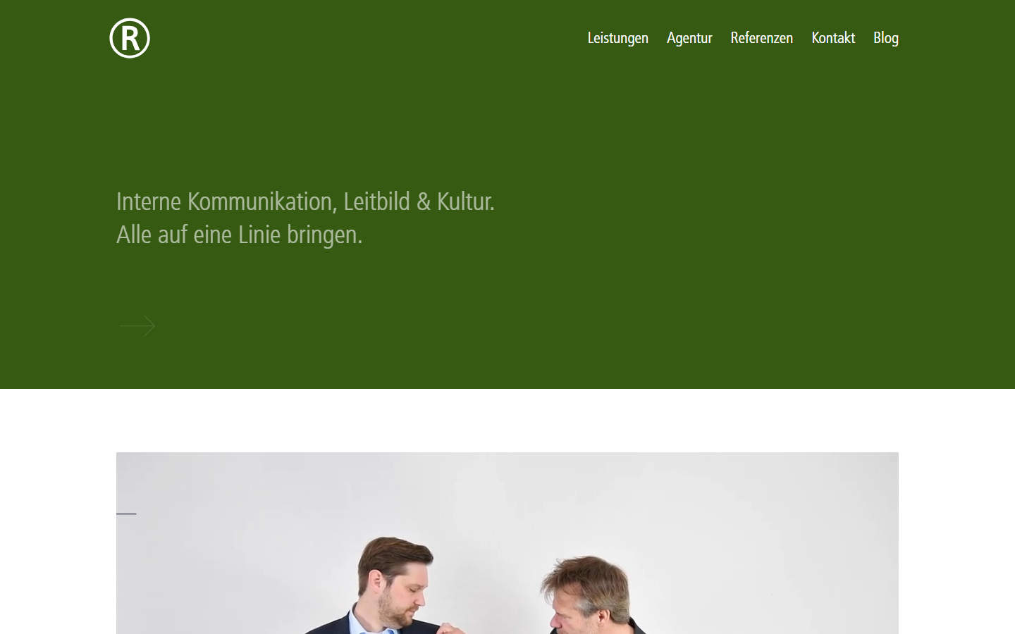Startseite von Roberts, SEO-Agentur in Kassel