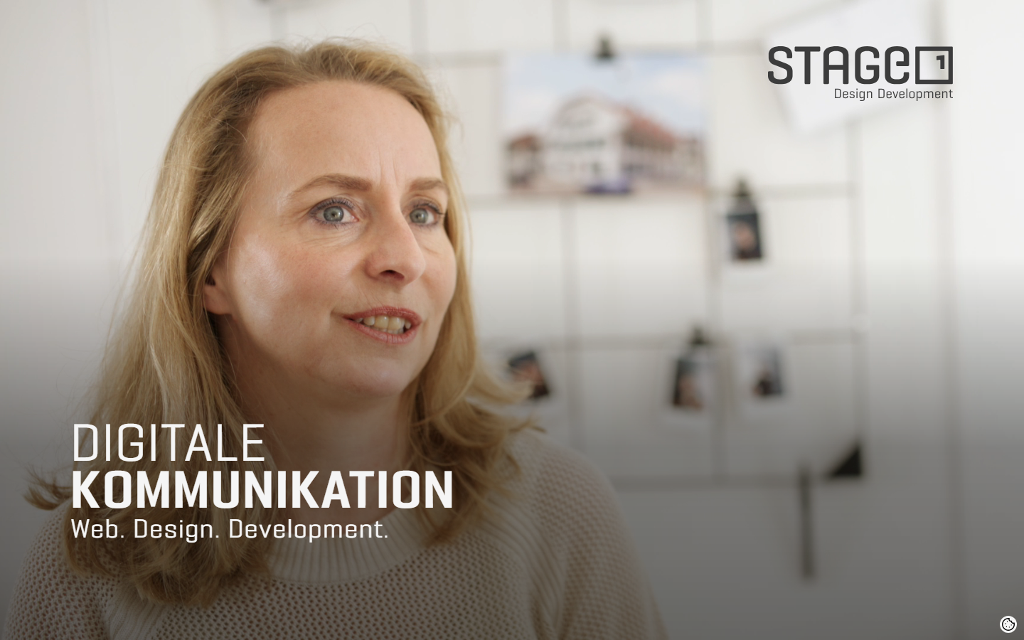 Startseite von Stageone, SEO-Agentur in Thun