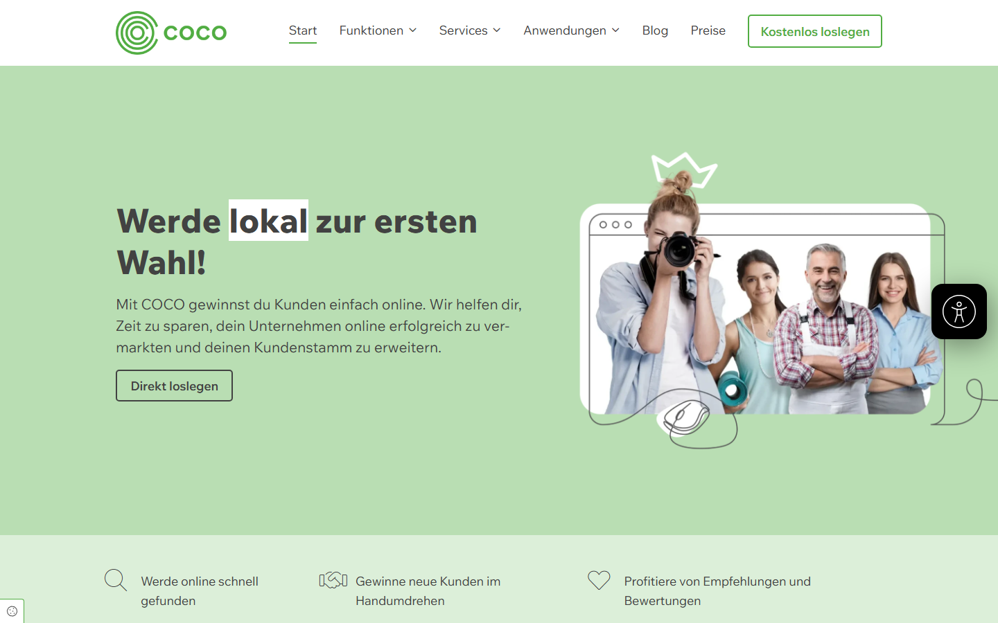 Startseite von The Digital Architects GmbH – c/o COCO, SEO-Agentur in Würzburg