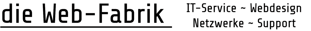 Die Web-Fabrik - Oliver Gorski Logo