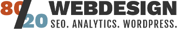 80/20 Webdesign | WordPress & SEO Logo
