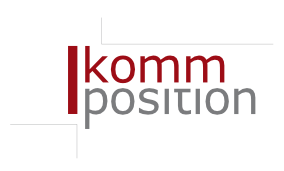 kommposition / von Schönfels - Kanzleimarketing, Online-Marketing, Pressearbeit Logo
