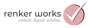 renker works GmbH - Social Media & Webdesign Region Thun Logo