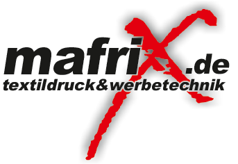 mafriX "Textildruck & Werbetechnik" Logo