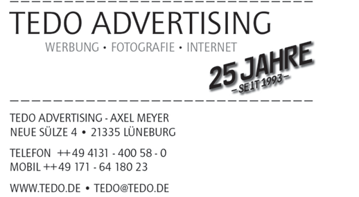 Tedo Advertising - Axel Meyer Logo