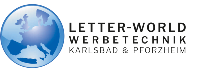 Letter-World Werbetechnik Pforzheim Logo