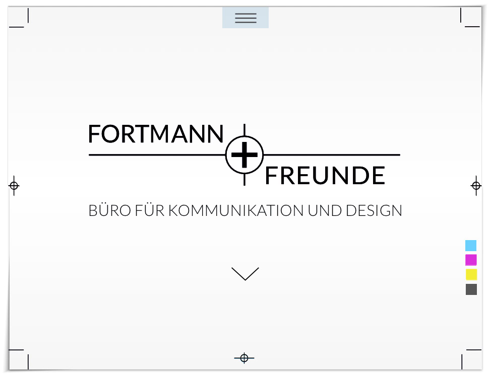 FORTMANN + FREUNDE, Print- und Webdesign Logo