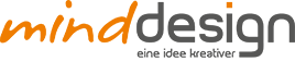 minddesign - eine idee kreativer Logo