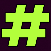 hashtag amazing Logo