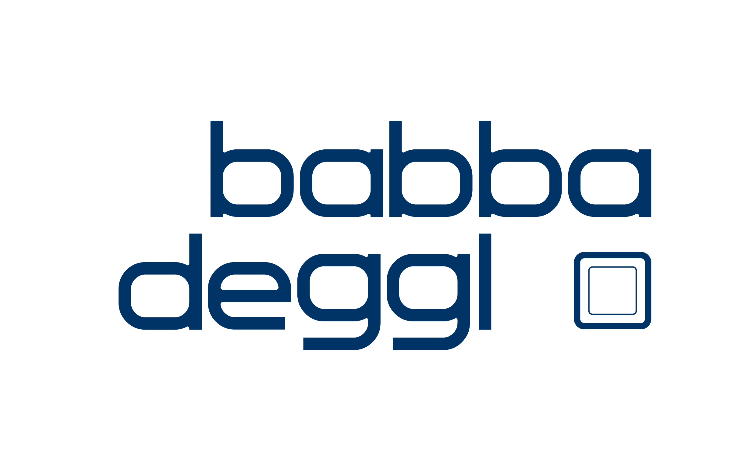 babbadeggl Kommunikationsdesign Logo