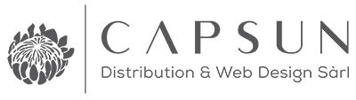 Capsun Distribution & Web Design Sàrl Logo