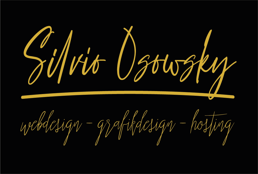 Silvio Osowsky osowsky-webdesign Logo