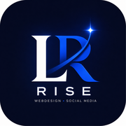 LR Rise | Webdesign & Social Media Logo