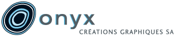 Onyx créations graphiques S.A. Logo