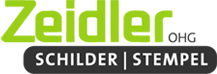 Zeidler Schilder und Stempel OHG Logo