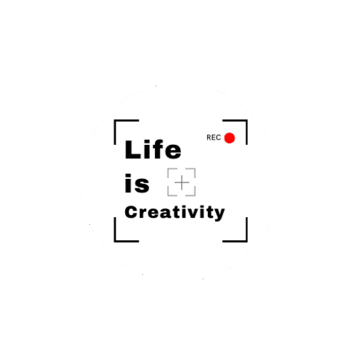 Life is creativity Logo