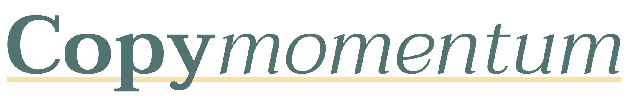 Maria Kloos – copymomentum Logo