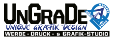 Fa. UnGraDe -- Werbe- Druck- & Grafik-Studio Logo
