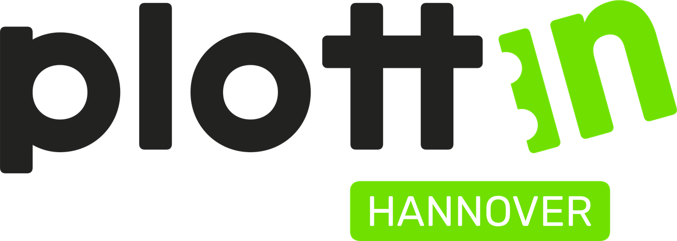 plott-in / Werbung aus Hannover Logo