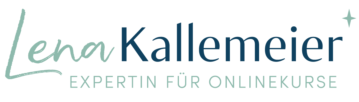 Lena Kallemeier - Expertin für Onlinekurse Logo