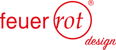 feuerrot design - die Medienagentur für Webdesign & SEO Marketingkonzepte Logo