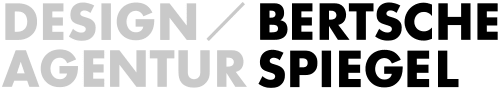 Design / Agentur Bertsche Spiegel Logo