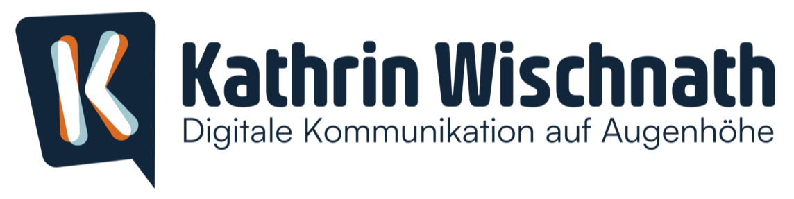 Kathrin Wischnath - Digitale Kommunikation auf Augenhöhe Logo