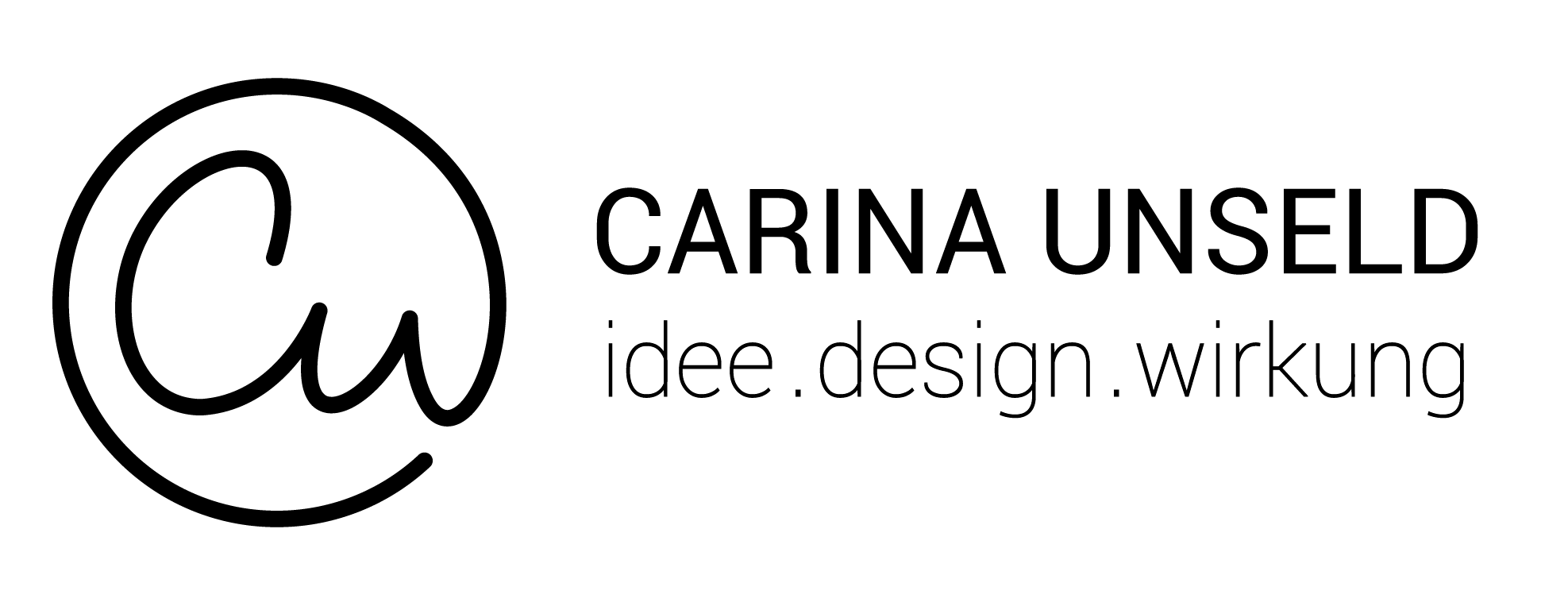 Carina Unseld . Grafikbüro Logo