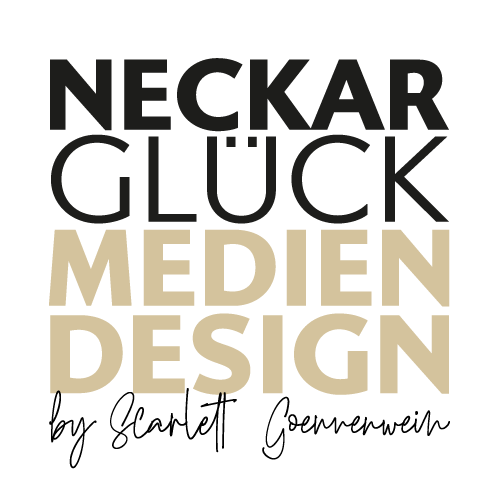 Neckarglück Mediendesign by Scarlett Gönnenwein Logo