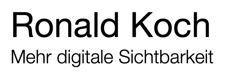 Ronald Koch - SEO Freelancer Logo