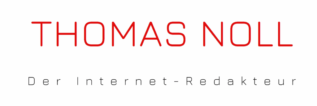 Thomas Noll - Der Internet-Redakteur Logo