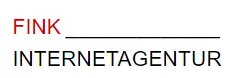 Fink Medienagentur Logo