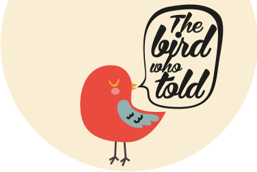 The Bird who told - Concept Store für Grafik & Design Logo