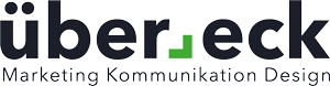 übereck GmbH | Werbung, Marketing, Kommunikation & Design Logo