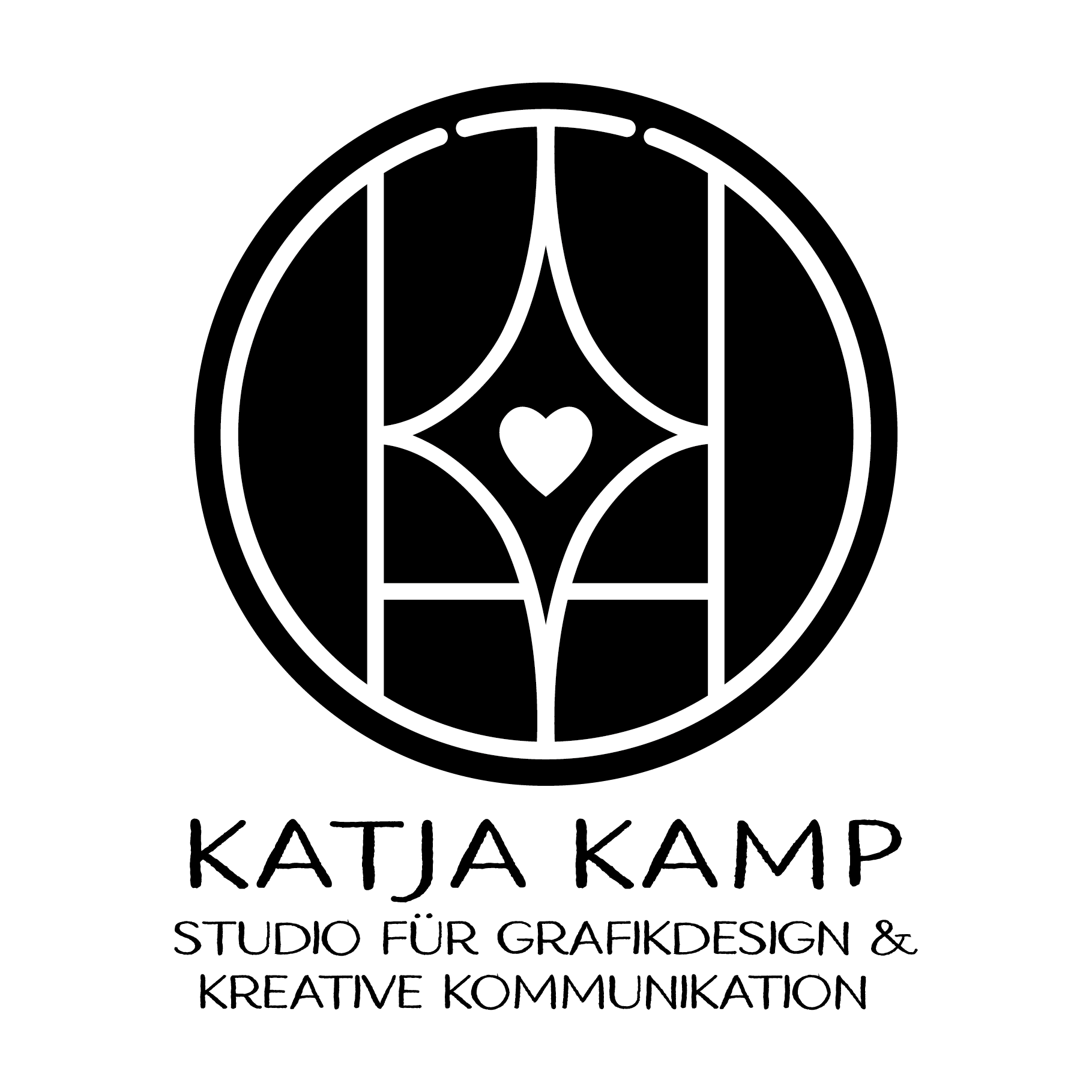 Katja Kamp - Studio für Grafikdesign und kreative Kommunikation Logo