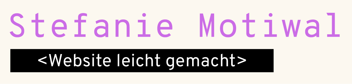 Stefanie Motiwal Logo