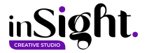 inSight Creative Studio - Designer d'identité visuelle et Consultante Marketing Logo