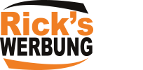 Ricks´s Werbung & Autoglas Full-Service Logo