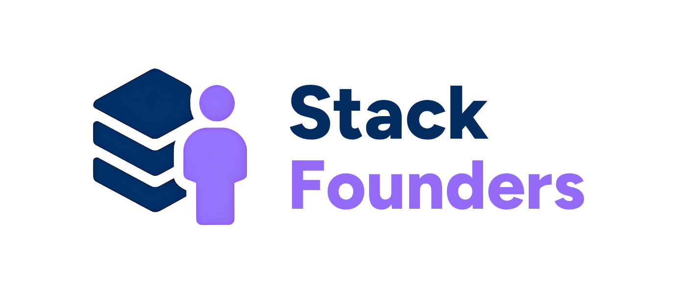 stackfounders.io – Ganzheitliche Beratung für Strategie, Marketing, Vertrieb & Tech-Tools für Startups und Gründer Logo