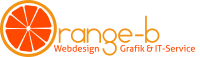 Orange-b Webdesign, Grafik & IT-Service Logo