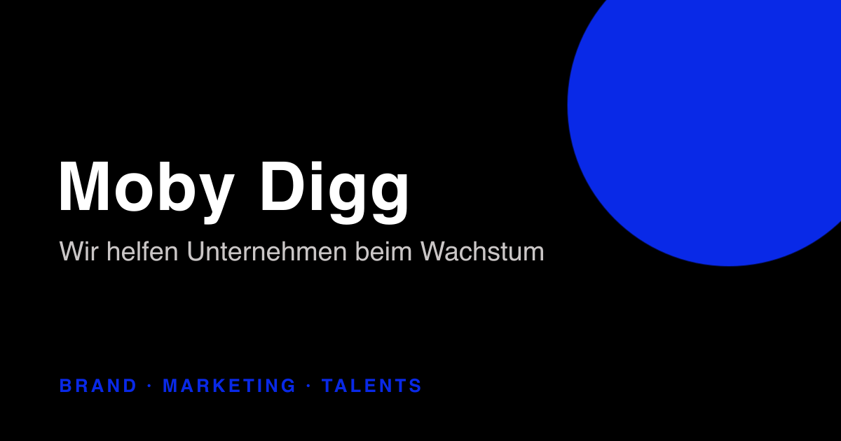 Moby Digg GmbH Logo