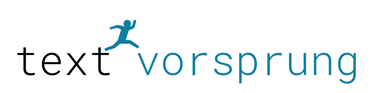 textvorsprung Logo